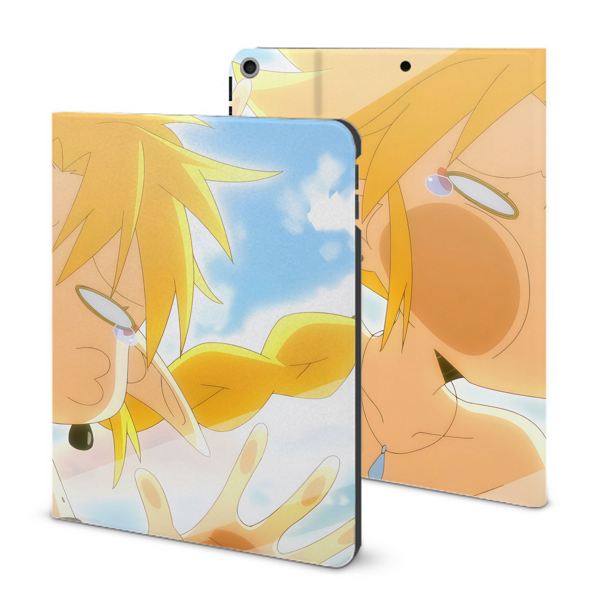 （画像用） 転スラ Regarding Reincarnated to Slime IPad ケース ブック型 PUレザー TPU 耐衝撃 軽量 薄型 ペン収納なし 全面保護 IPad 各モデル対応